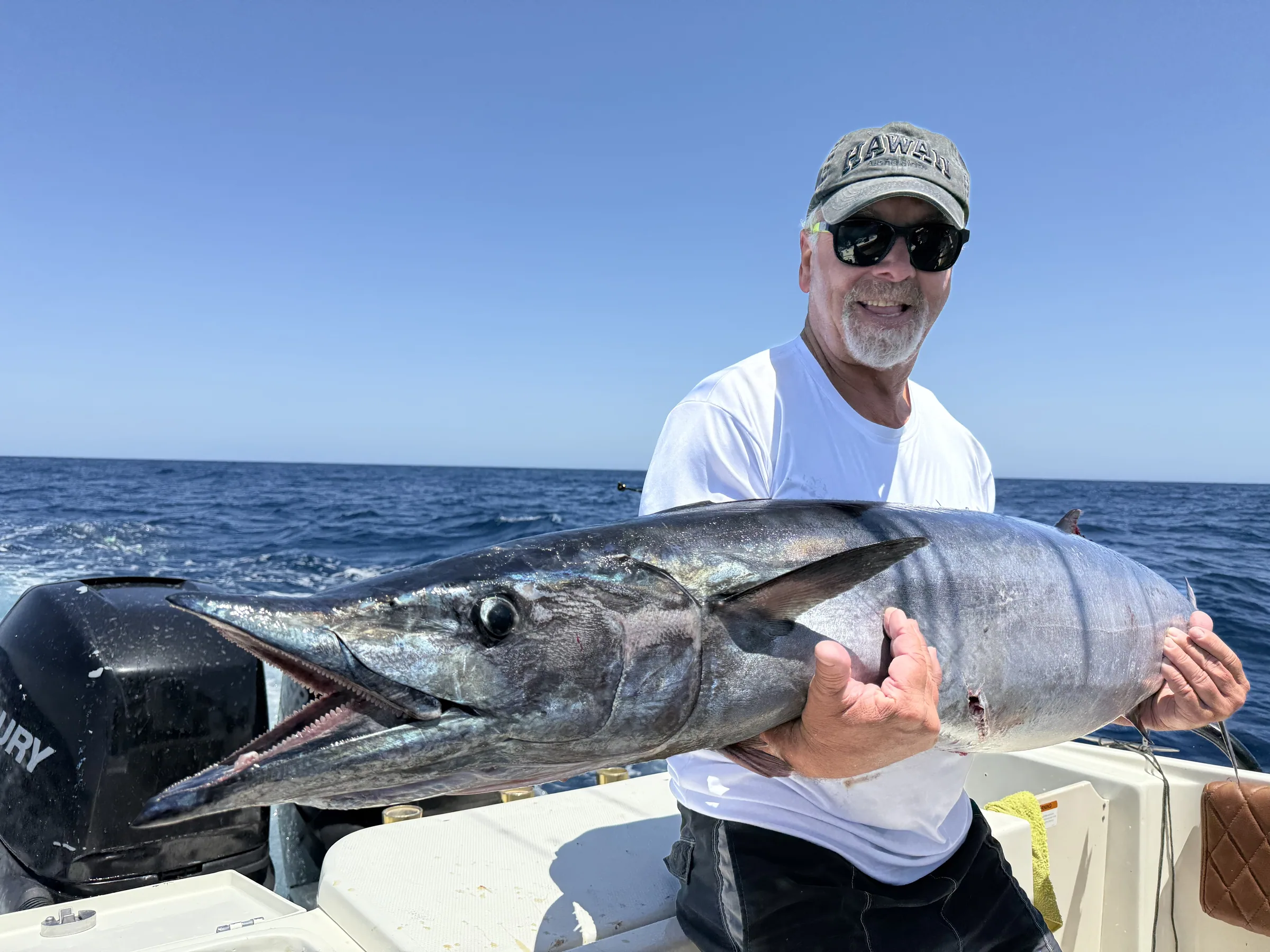 Wahoo caught fishing in Cabo San Lucas