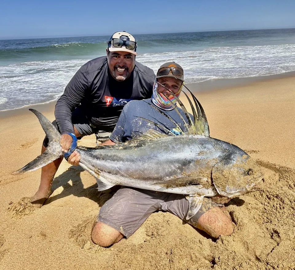 Roosterfish caught fishing in Cabo San Lucas