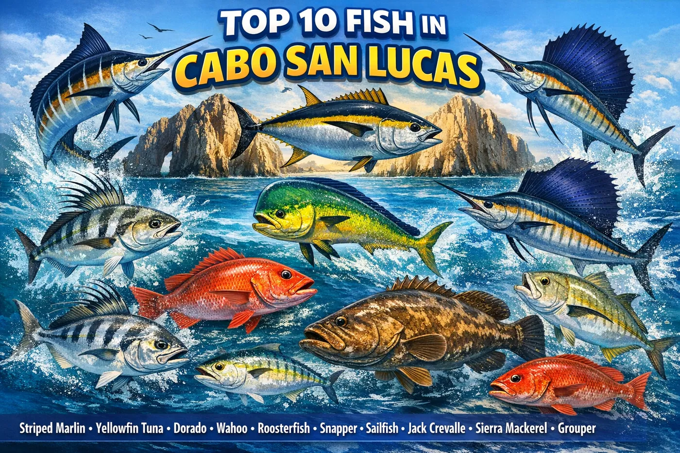 Top 10 Fish You Can Catch in Cabo San Lucas