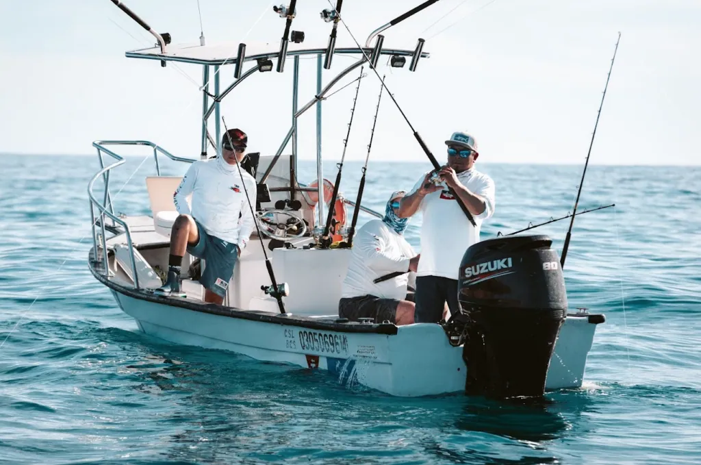 Panga and Center Consoles fishing in Los Cabos