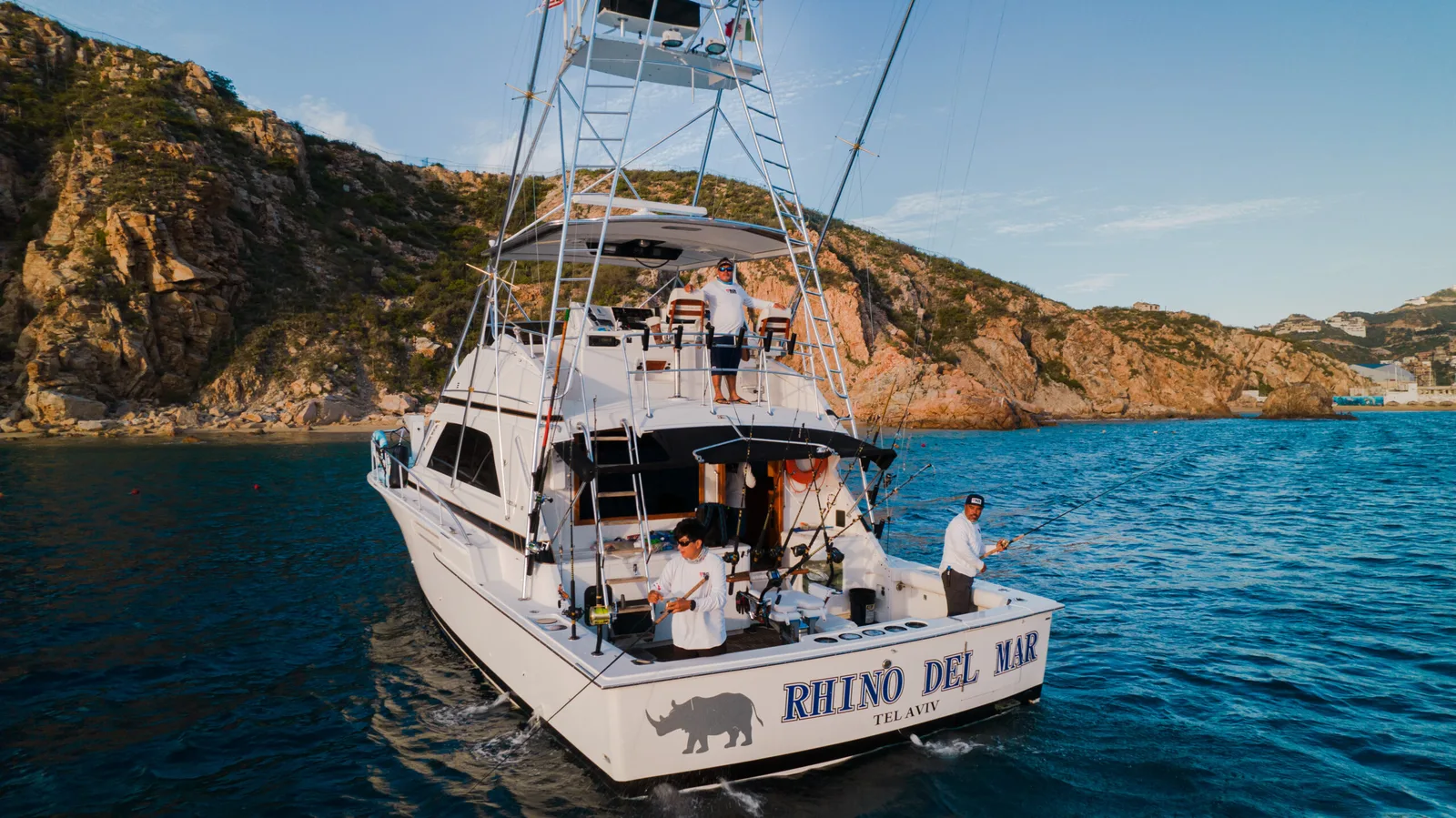 50ft Bertram charter boat in Cabo San Lucas